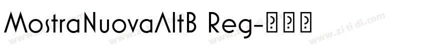 MostraNuovaAltB Reg字体转换